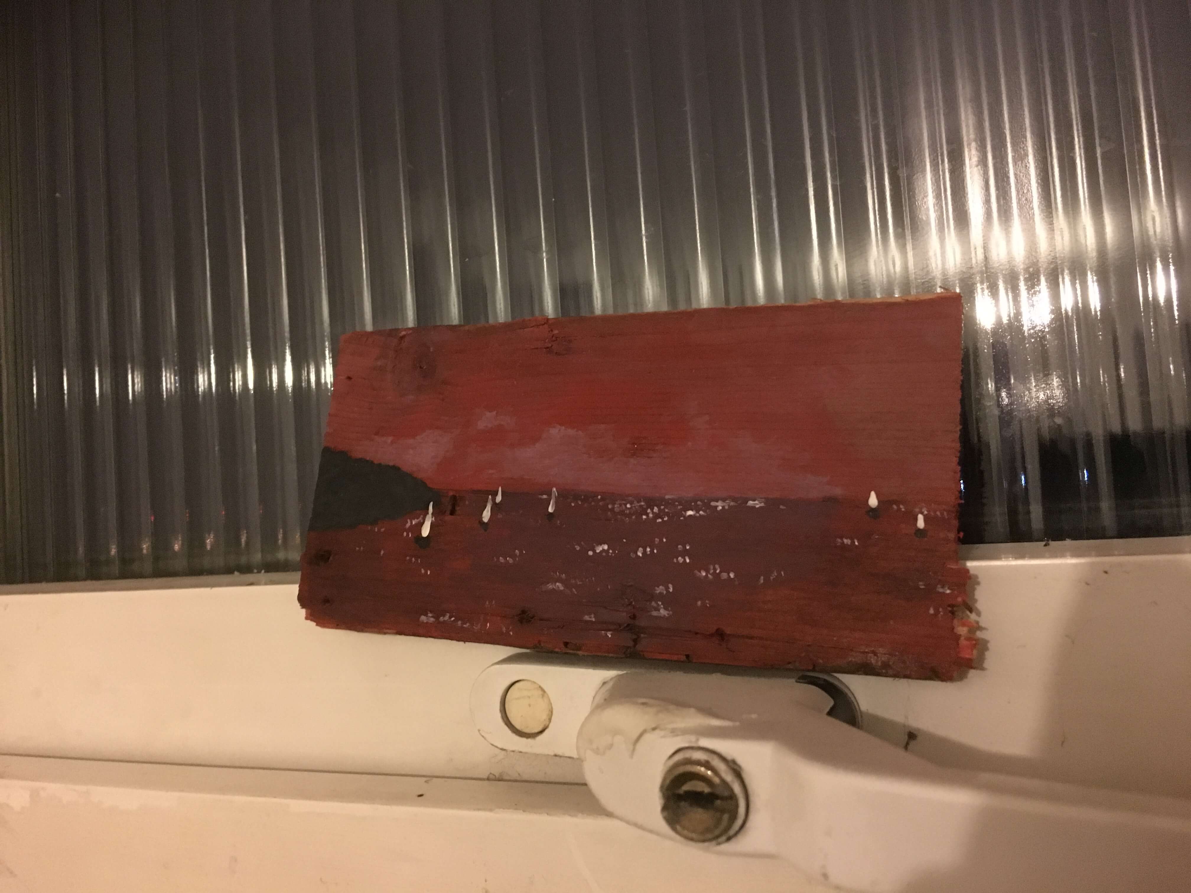 Painting on wood